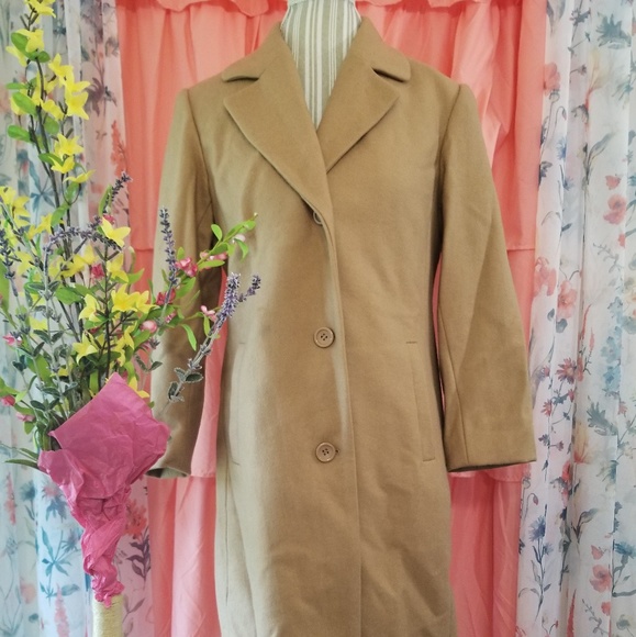 Vintage Jackets & Blazers - 🌻🌺🌻VINTAGE JONATHAN MICHAEL LAMBSWOOL LONG COAT